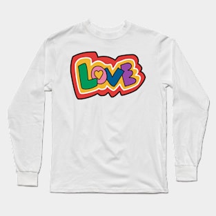 Hippie Love (4) Long Sleeve T-Shirt